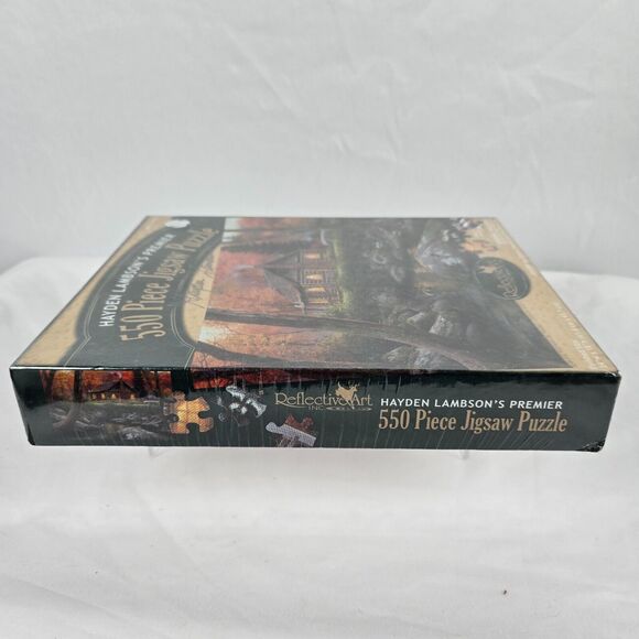 Hayden Lambson's Premier Puzzle 550 Piece Weekend Retreat Jigsaw Sealed New - Picture 8 of 10